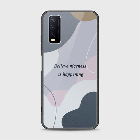 Vivo Y11s Cover - Happy Series - HQ Ultra Shine Premium Infinity Glass Soft Silicon Borders Case