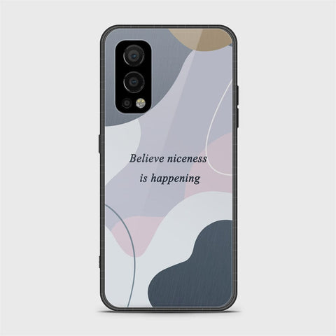 OnePlus Nord 2 Cover - Happy Series - HQ Ultra Shine Premium Infinity Glass Soft Silicon Borders Case