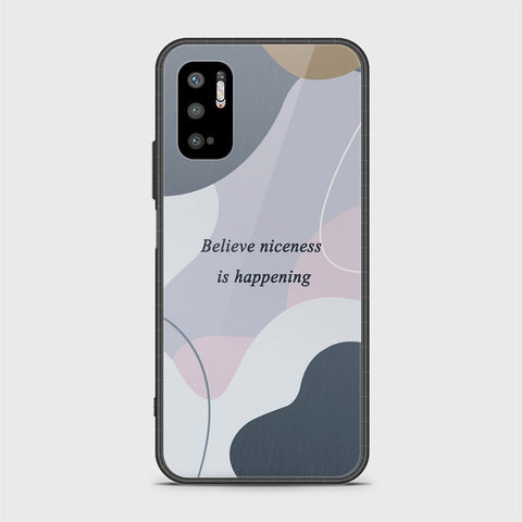 Xiaomi Redmi Note 10 5G Cover - Happy Series - HQ Ultra Shine Premium Infinity Glass Soft Silicon Borders Case