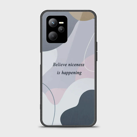 Realme Narzo 50A Prime Cover - Happy Series - HQ Ultra Shine Premium Infinity Glass Soft Silicon Borders Case