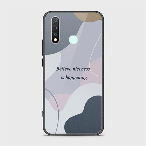 Vivo Y19 Cover - Happy Series - HQ Ultra Shine Premium Infinity Glass Soft Silicon Borders Case