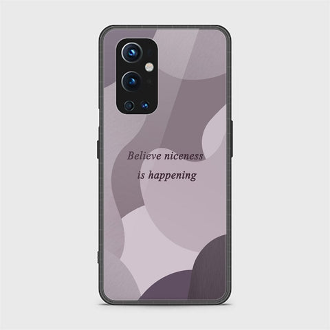 OnePlus 9 Pro Cover - Happy Series - HQ Ultra Shine Premium Infinity Glass Soft Silicon Borders Case