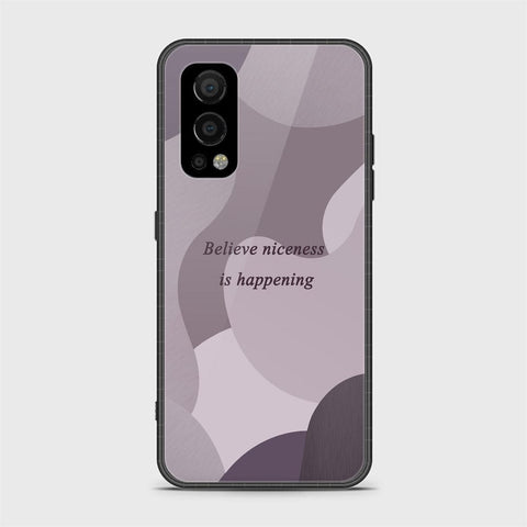 OnePlus Nord 2 Cover - Happy Series - HQ Ultra Shine Premium Infinity Glass Soft Silicon Borders Case