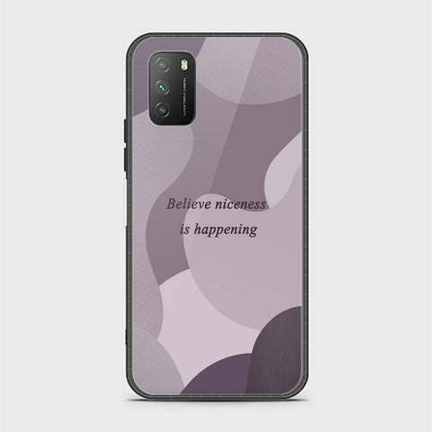 Xiaomi Redmi 9T Cover - Happy Series - HQ Ultra Shine Premium Infinity Glass Soft Silicon Borders Case