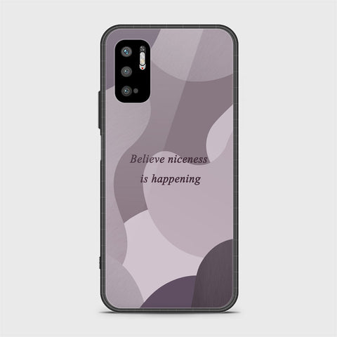 Xiaomi Redmi Note 10 5G Cover - Happy Series - HQ Ultra Shine Premium Infinity Glass Soft Silicon Borders Case