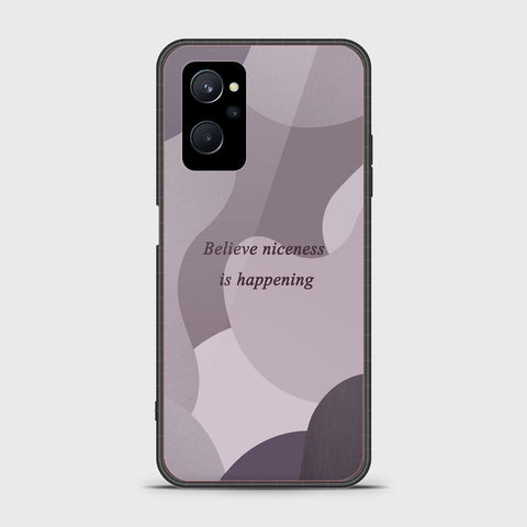 Realme 9i Cover - Happy Series - HQ Ultra Shine Premium Infinity Glass Soft Silicon Borders Case