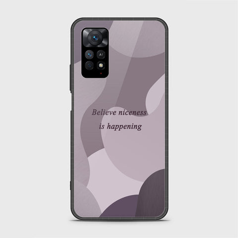 Xiaomi Redmi Note 11 E Pro Cover - Happy Series - HQ Ultra Shine Premium Infinity Glass Soft Silicon Borders Cas