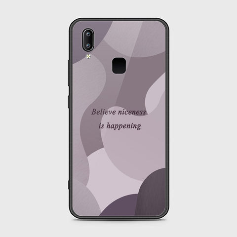 Vivo Y85 Cover - Happy Series - HQ Ultra Shine Premium Infinity Glass Soft Silicon Borders Case