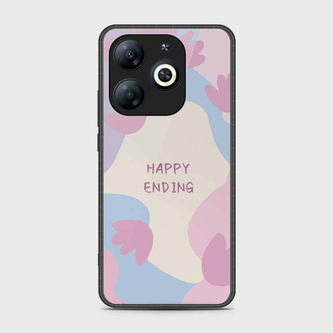 Tecno Spark 20C Cover- Happy Series - HQ Ultra Shine Premium Infinity Glass Soft Silicon Borders Case