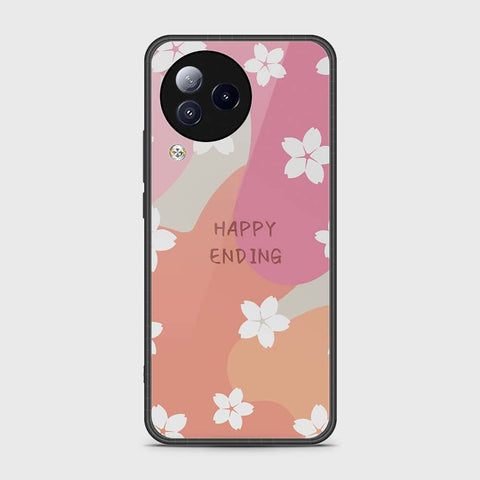 Xiaomi Civi 3 Cover- Happy Series - HQ Ultra Shine Premium Infinity Glass Soft Silicon Borders Case