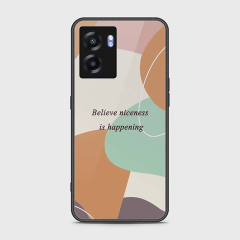 Realme Narzo 50 5G Cover- Happy Series - HQ Ultra Shine Premium Infinity Glass Soft Silicon Borders Case