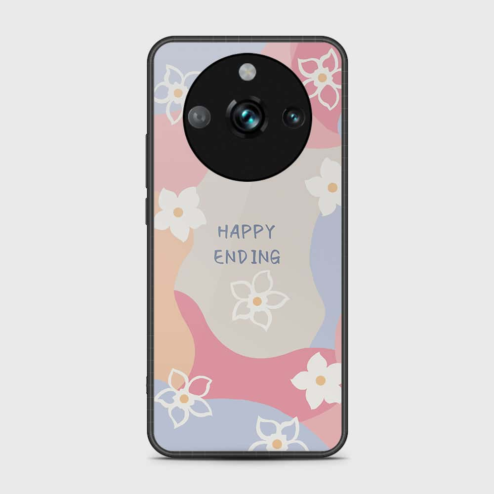 Realme 11 Pro Plus Cover- Happy Series - HQ Ultra Shine Premium Infinity Glass Soft Silicon Borders Case