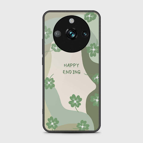 Realme 11 Pro Plus Cover- Happy Series - HQ Ultra Shine Premium Infinity Glass Soft Silicon Borders Case