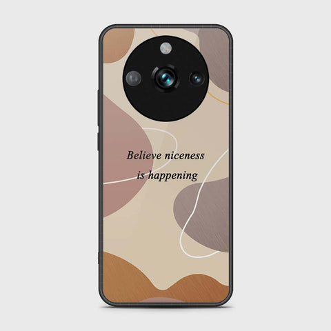 Realme 11 Pro Plus Cover- Happy Series - HQ Ultra Shine Premium Infinity Glass Soft Silicon Borders Case