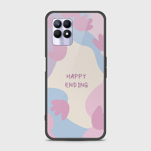 Realme Narzo 50 4G Cover - Happy Series - HQ Ultra Shine Premium Infinity Glass Soft Silicon Borders Case