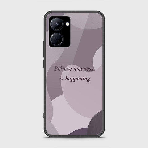 Realme C33 Cover- Happy Series - HQ Ultra Shine Premium Infinity Glass Soft Silicon Borders Case