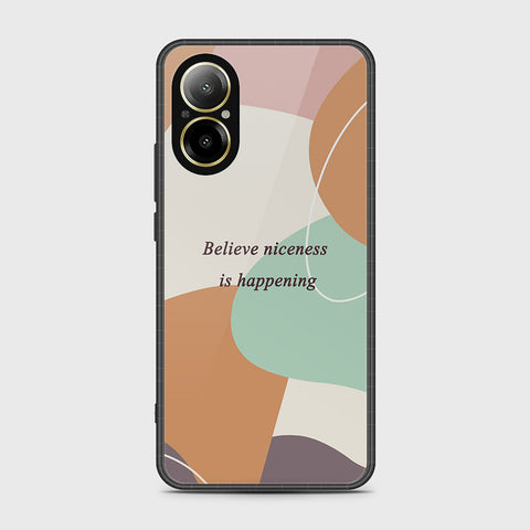 Realme C67 4G Cover- Happy Series - HQ Ultra Shine Premium Infinity Glass Soft Silicon Borders Case