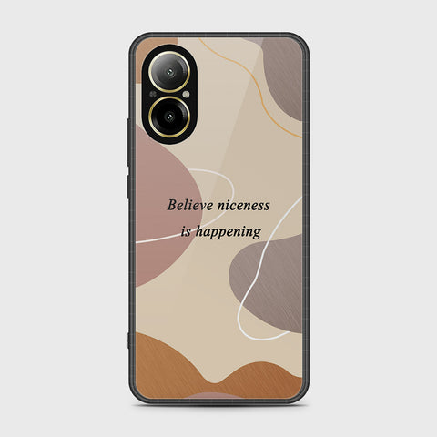 Realme C67 4G Cover- Happy Series - HQ Ultra Shine Premium Infinity Glass Soft Silicon Borders Case