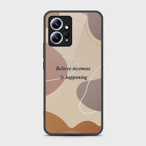 Xiaomi Redmi Note 12 4G Cover- Happy Series - HQ Ultra Shine Premium Infinity Glass Soft Silicon Borders Case