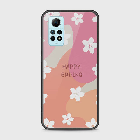 Xiaomi Redmi Note 12 Pro 4G Cover- Happy Series - HQ Ultra Shine Premium Infinity Glass Soft Silicon Borders Case