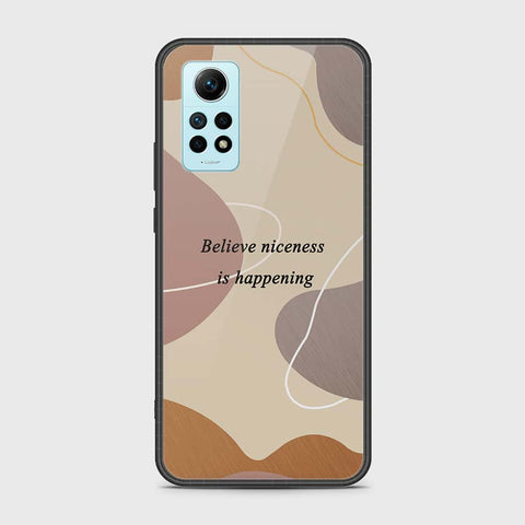 Xiaomi Redmi Note 12 Pro 4G Cover- Happy Series - HQ Ultra Shine Premium Infinity Glass Soft Silicon Borders Case