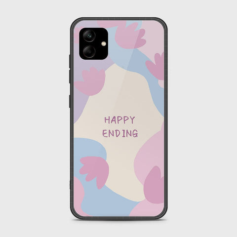 Samsung Galaxy M13 5G Cover- Happy Series - HQ Ultra Shine Premium Infinity Glass Soft Silicon Borders Case