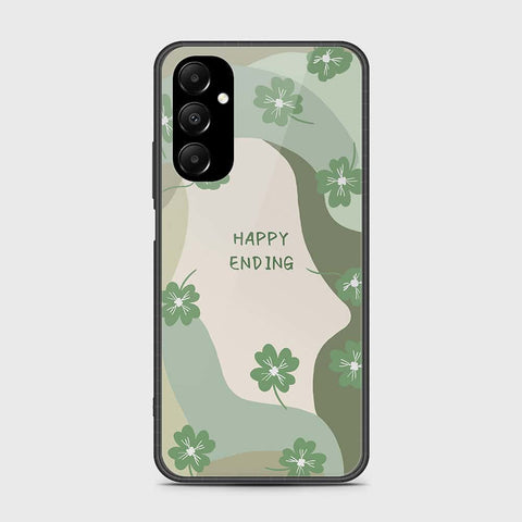 Samsung Galaxy A05s Cover- Happy Series - HQ Ultra Shine Premium Infinity Glass Soft Silicon Borders Case