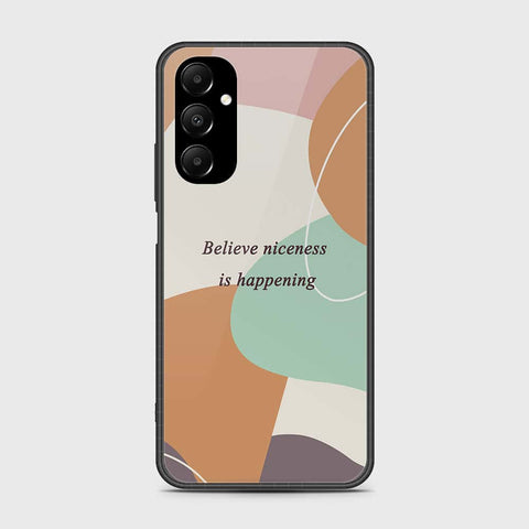 Samsung Galaxy A05s Cover- Happy Series - HQ Ultra Shine Premium Infinity Glass Soft Silicon Borders Case