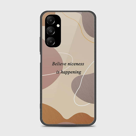 Samsung Galaxy A05s Cover- Happy Series - HQ Ultra Shine Premium Infinity Glass Soft Silicon Borders Case