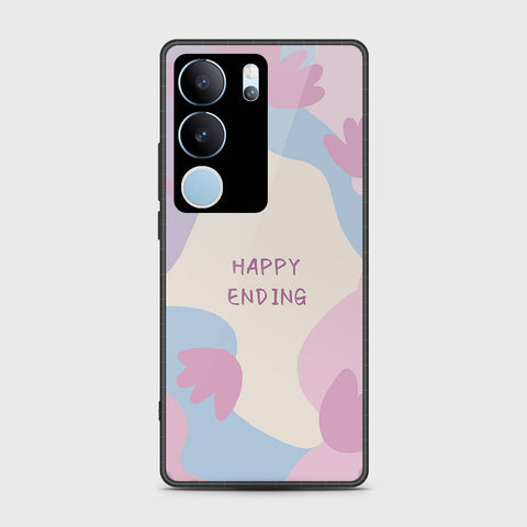 Vivo V29 Pro Cover- Happy Series - HQ Ultra Shine Premium Infinity Glass Soft Silicon Borders Case