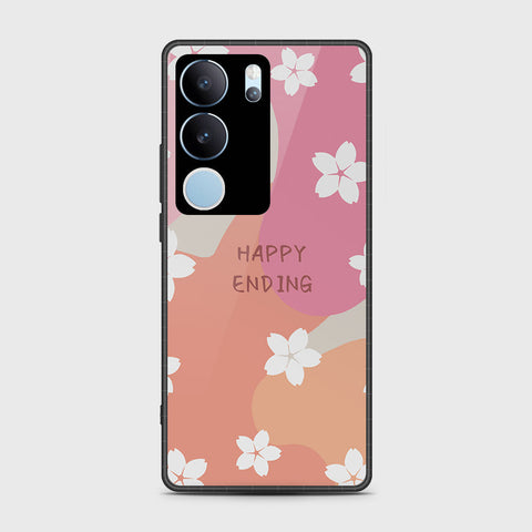 Vivo V29 Pro Cover- Happy Series - HQ Ultra Shine Premium Infinity Glass Soft Silicon Borders Case