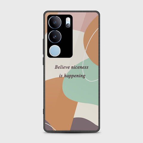 Vivo V29 Pro Cover- Happy Series - HQ Ultra Shine Premium Infinity Glass Soft Silicon Borders Case