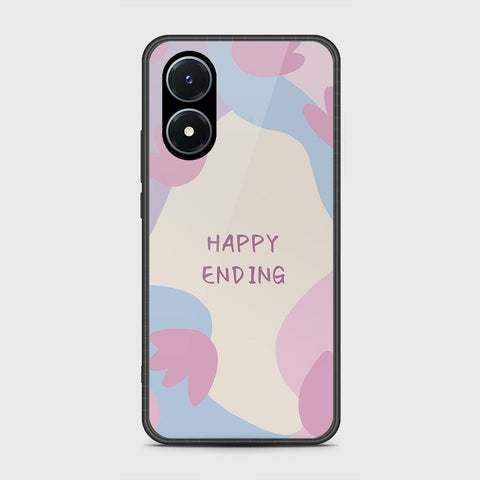 Vivo Y02s Cover - Happy Series - HQ Ultra Shine Premium Infinity Glass Soft Silicon Borders Case