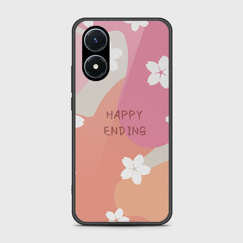 Vivo Y02s Cover - Happy Series - HQ Ultra Shine Premium Infinity Glass Soft Silicon Borders Case