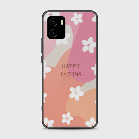 Vivo Y10 Cover- Happy Series - HQ Ultra Shine Premium Infinity Glass Soft Silicon Borders Case