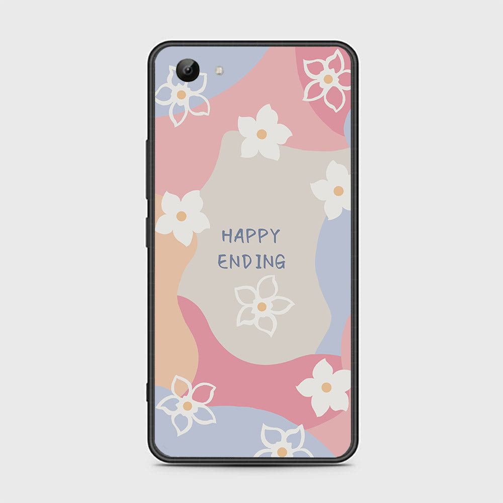 Vivo Y81 Cover- Happy Series - HQ Ultra Shine Premium Infinity Glass Soft Silicon Borders Case