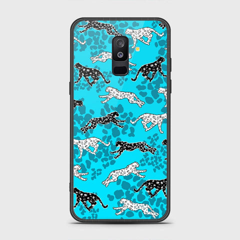 Samsung Galaxy A6 Plus 2018 Cover- Hustle Series - HQ Ultra Shine Premium Infinity Glass Soft Silicon Borders Case