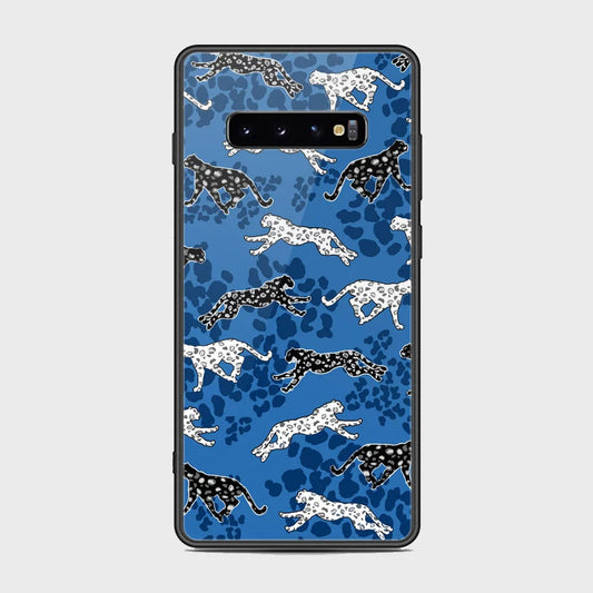 Samsung Galaxy S10 Plus Cover - Hustle Series - HQ Ultra Shine Premium Infinity Glass Soft Silicon Borders Case