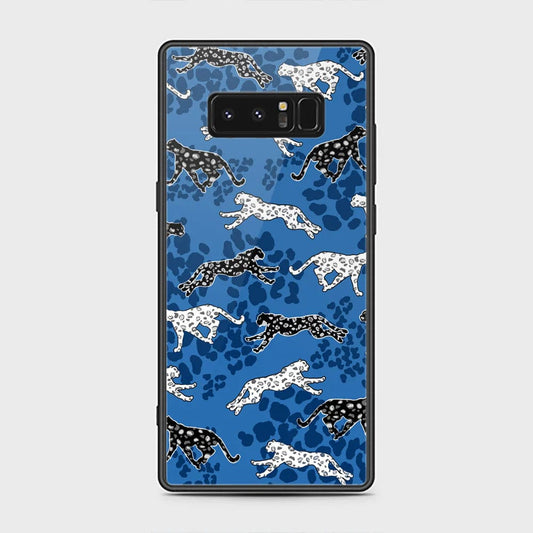 Samsung Galaxy Note 8 Cover - Hustle Series - HQ Ultra Shine Premium Infinity Glass Soft Silicon Borders Case