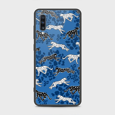 Samsung Galaxy A70 Cover - Hustle Series - HQ Ultra Shine Premium Infinity Glass Soft Silicon Borders Case