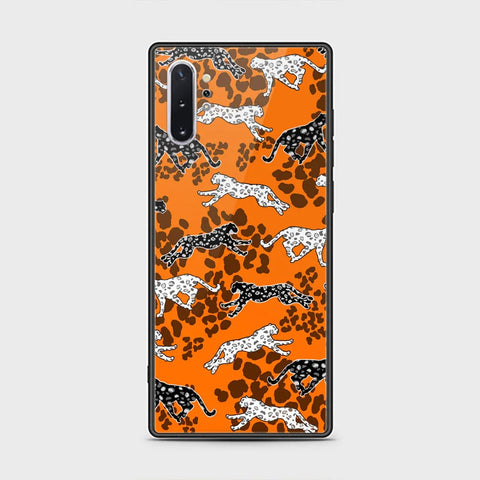 Samsung Galaxy Note 10 Plus Cover - Hustle Series - HQ Ultra Shine Premium Infinity Glass Soft Silicon Borders Case