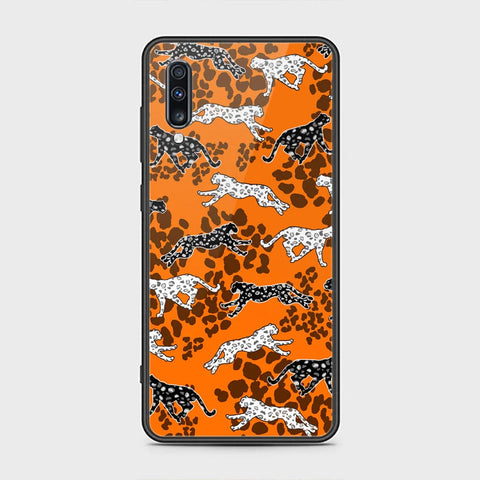 Samsung Galaxy A70 Cover - Hustle Series - HQ Ultra Shine Premium Infinity Glass Soft Silicon Borders Case