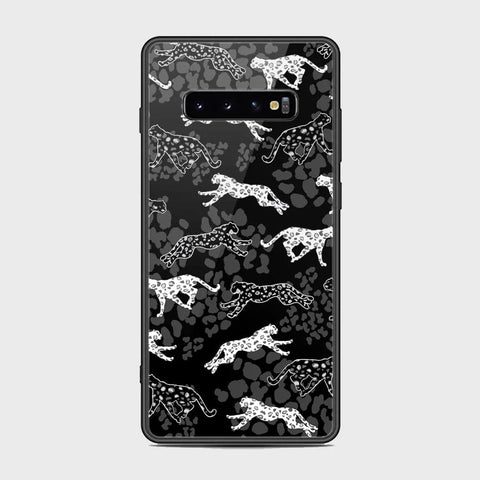 Samsung Galaxy S10 Plus Cover - Hustle Series - HQ Ultra Shine Premium Infinity Glass Soft Silicon Borders Case