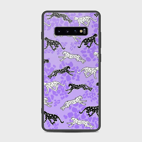 Samsung Galaxy S10 Plus Cover - Hustle Series - HQ Ultra Shine Premium Infinity Glass Soft Silicon Borders Case