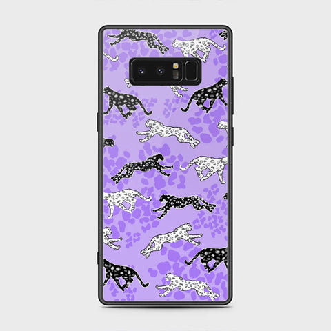 Samsung Galaxy Note 8 Cover - Hustle Series - HQ Ultra Shine Premium Infinity Glass Soft Silicon Borders Case