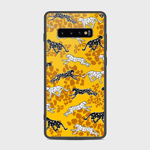 Samsung Galaxy S10 Plus Cover - Hustle Series - HQ Ultra Shine Premium Infinity Glass Soft Silicon Borders Case