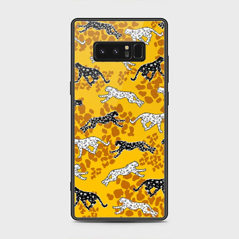 Samsung Galaxy Note 8 Cover - Hustle Series - HQ Ultra Shine Premium Infinity Glass Soft Silicon Borders Case