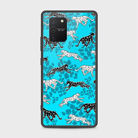 Samsung Galaxy A91 Cover - Hustle Series - HQ Ultra Shine Premium Infinity Glass Soft Silicon Borders Case