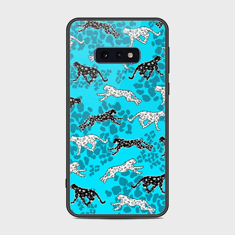 Samsung Galaxy S10e Cover - Hustle Series - HQ Ultra Shine Premium Infinity Glass Soft Silicon Borders Case