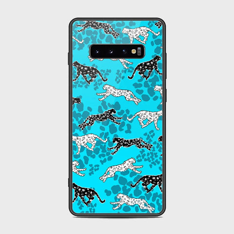 Samsung Galaxy S10 Plus Cover - Hustle Series - HQ Ultra Shine Premium Infinity Glass Soft Silicon Borders Case